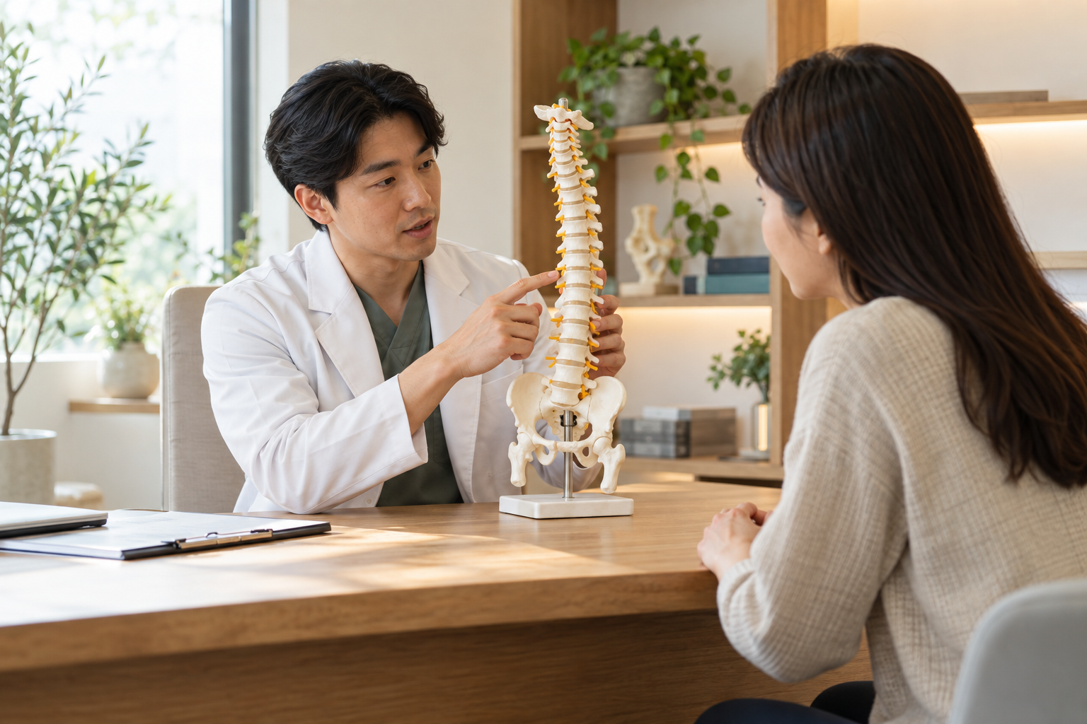 보령 허리통증 한의원 — 허리 상담 자료에 관한 AI 설명용 이미지