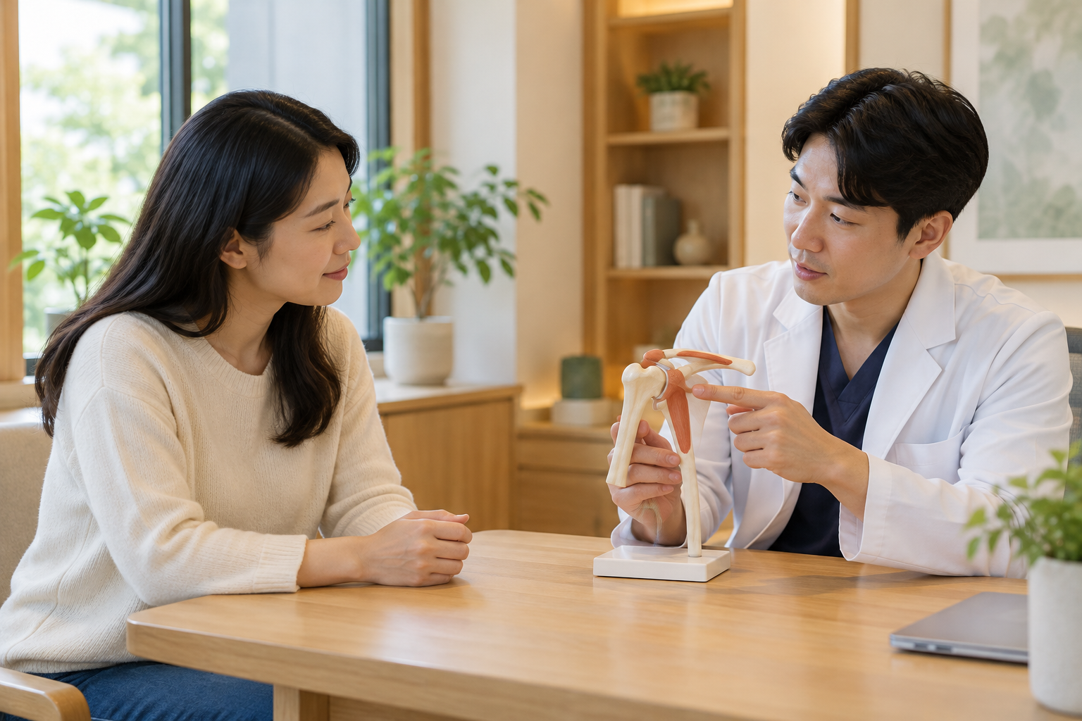 보령 어깨통증 한의원 — 어깨 상담에 관한 AI 설명용 이미지